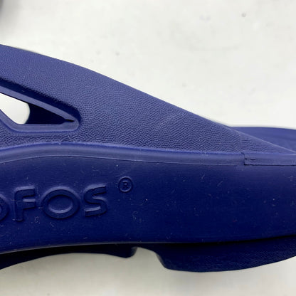 【中古品】【メンズ】  OOFOS ウーフォス リカバリーサンダル シューズ 靴 165-241103-ay-33-izu サイズ：M9-W11/28cm カラー：ネイビー 万代Net店