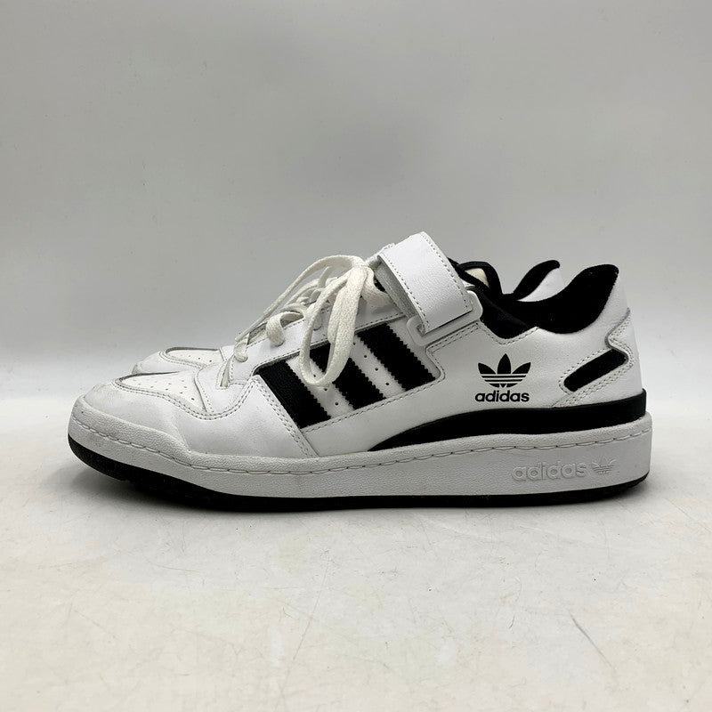 【中古品】【メンズ】 adidas アディダス FORUM LOW FY7757 フォーラム ロー スニーカー シューズ 靴 161-241103-ay-27-izu サイズ：26.5cm カラー：CLOUD WHITE/CLOUD WHITE/CORE BLACK 万代Net店