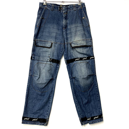 【中古品】【メンズ】 MARITHE + FRANCOIS GIRBAUD マリテフランソワジルボー 00S SHUTTLE PANTS GM8617 シャトルパンツ デニムパンツ ジーンズ ズボン ボトムス 157-241103-ay-02-izu サイズ：36 カラー：インディゴ 万代Net店