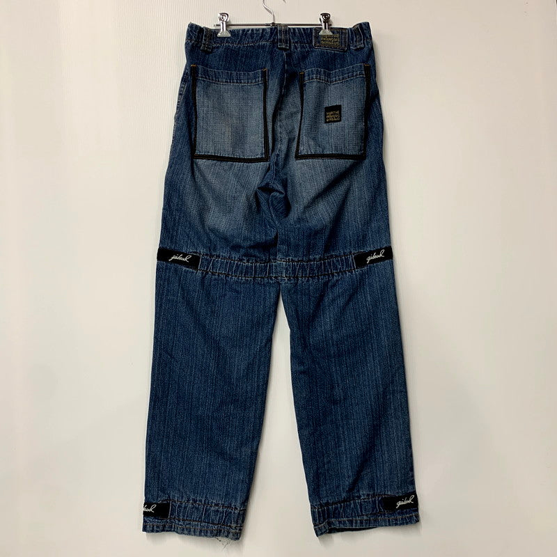 【中古品】【メンズ】 MARITHE + FRANCOIS GIRBAUD マリテフランソワジルボー 00S SHUTTLE PANTS GM8617 シャトルパンツ デニムパンツ ジーンズ ズボン ボトムス 157-241103-ay-02-izu サイズ：36 カラー：インディゴ 万代Net店