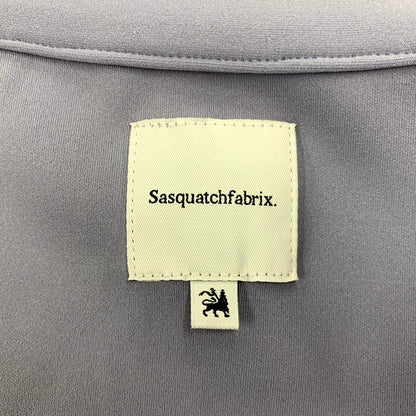 【中古品】【メンズ】 SASQUATCHfabrix. サスクワァッチファブリックス 24AW LACE TAPE TRACK JACKET 24AW-CSS-001 トラックジャケット ロゴ 刺繍 ジャージ トップス 140-241103-ay-09-izu サイズ：L カラー：パープル系 万代Net店