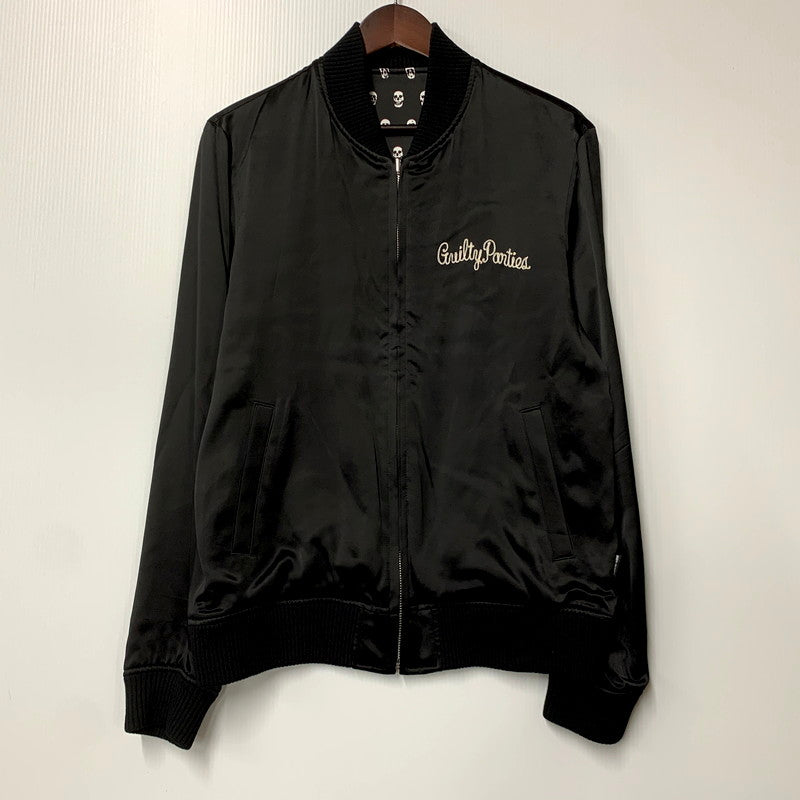 【中古品】【メンズ】 WACKO MARIA ワコマリア RAYON REVERSIBLE BLOUSON レーヨンリバーシブルブルゾン ジャケット アウター 142-241103-ay-10-izu サイズ：M カラー：ブラック 万代Net店