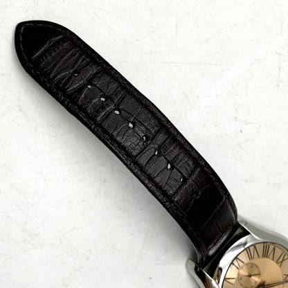 【中古品】【メンズ/レディース】 Emporio Armani エンポリオ・アルマーニ AR-1704 クォーツ 腕時計 198-241231-as-11-izu カラー：ブラウン 万代Net店