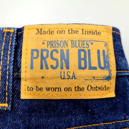 【中古品】【メンズ】  PRISON BLUES プリズンブルース 52033 DENIM PANTS USA製 デニムパンツ ズボン ボトムス 156-241106-ma-09-izu サイズ：W34 カラー：インディゴ 万代Net店