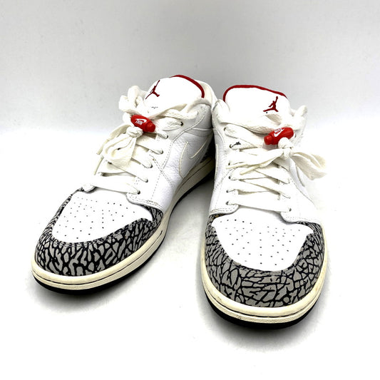 【中古品】【メンズ】 NIKE ナイキ Air Jordan 1 Phat Low 350571-161 エアジョーダン1 ファット ロー 2008年製 スニーカー シューズ 靴 160-241108-as-08-izu サイズ：29.5cm カラー：Cement Grey/Safari 万代Net店