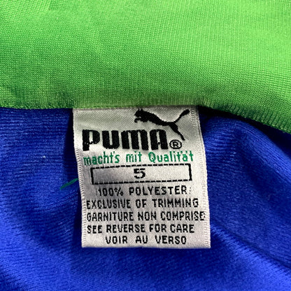 【中古品】【メンズ】 PUMA プーマ 90S TRACK JACKET トラックジャケット スポーツ ジャージ トップス 146-241109-ay-14-izu サイズ：5 カラー：ブルー 万代Net店