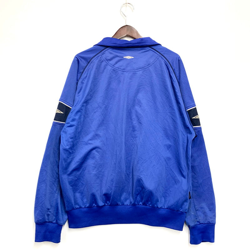 【現状渡し品】【メンズ】  UMBRO アンブロ 00S TRACK JACKET 中国製 トラックジャケット アウター 146-241108-as-06-izu サイズ：M カラー：ブルー 万代Net店