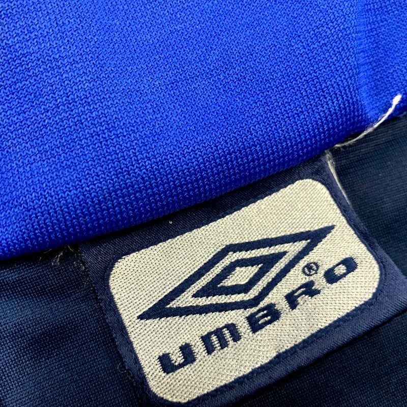 【現状渡し品】【メンズ】  UMBRO アンブロ 00S TRACK JACKET 中国製 トラックジャケット アウター 146-241108-as-06-izu サイズ：M カラー：ブルー 万代Net店