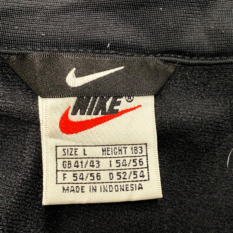 【中古品】【メンズ】 NIKE ナイキ 90S TRACK JACKET 白タグ 90年代 トラックジャケット アウター 長袖 146-241107-ma-10-izu サイズ：L カラー：ブラック 万代Net店