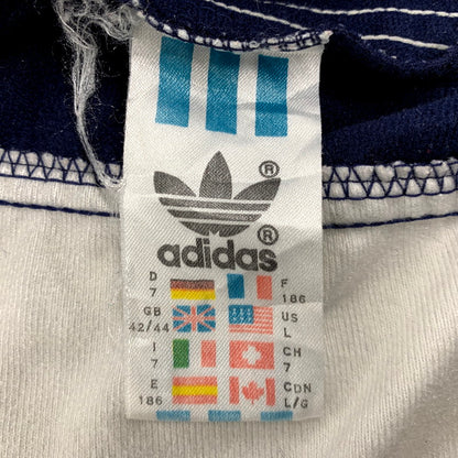 【中古品】【メンズ】 adidas アディダス 80S TRACK JACKET トラックジャケット スポーツ ジャージ ロゴ 刺繍 トップス 146-241109-ay-07-izu サイズ：L カラー：マルチ 万代Net店