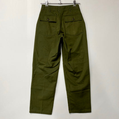 【中古品】【メンズ】  US ARMY ユーエスアーミー 70S BAKER PANTS 8405-00-610-2597 ベイカーパンツ 76年製 ボトムス 157-241108-as-22-izu サイズ：30×31 カラー：グリーン 万代Net店