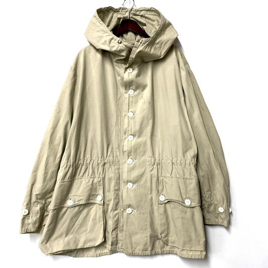 【中古品】【メンズ】  スウェーデン軍 M-62 SNOW CAMOUFLAGE PARKA スノー カモフラージュ パーカー ジャケット アウター 146-241108-as-25-izu サイズ：50 カラー：ベージュ系 万代Net店