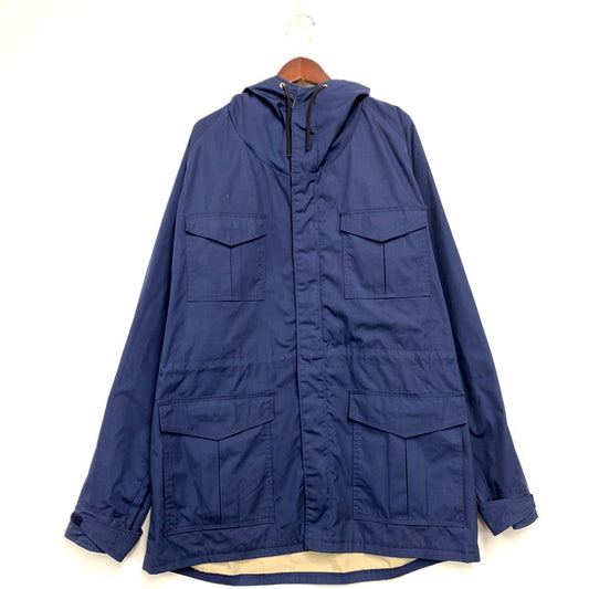 【中古品】【メンズ】  Frostline フロストライン 70S MOUNTAIN PARKA マウンテンパーカー ジャケット アウター 146-241110-as-36-izu サイズ：L カラー：ネイビー 万代Net店