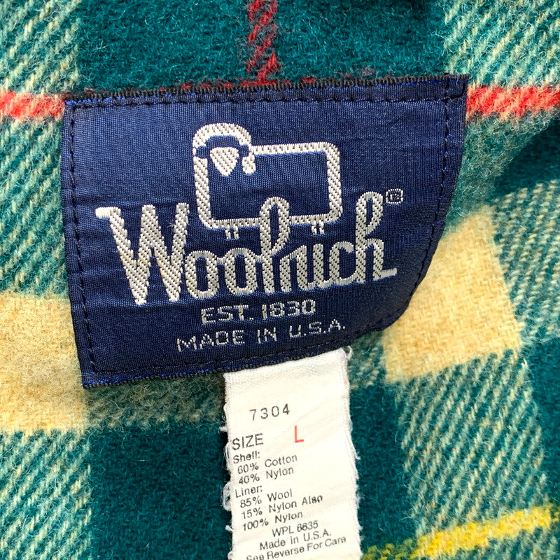 【中古品】【メンズ】 WOOLRICH ウールリッチ 80S WOOL LINER MOUNTAIN PARKA 7304 ウールライナーマウンテンパーカー USA製 ジャケット アウター 144-241110-as-39-izu サイズ：L カラー：ベージュ 万代Net店