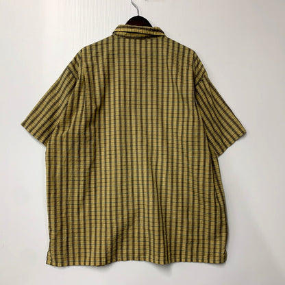 【現状渡し品】【メンズ】 patagonia パタゴニア SS CHECK SHIRT 52996 チェックシャツ 半袖 カジュアルシャツ 2002年製 トップス 144-241109-ay-18-izu サイズ：XL カラー：イエロー系 万代Net店