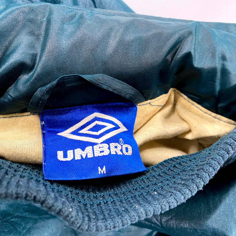 【中古品】【メンズ】  UMBRO アンブロ 90S NYLON PULLOVER 90年代 ナイロンプルオーバー トップス 長袖 146-241107-ma-07-izu サイズ：M カラー：グリーン 万代Net店