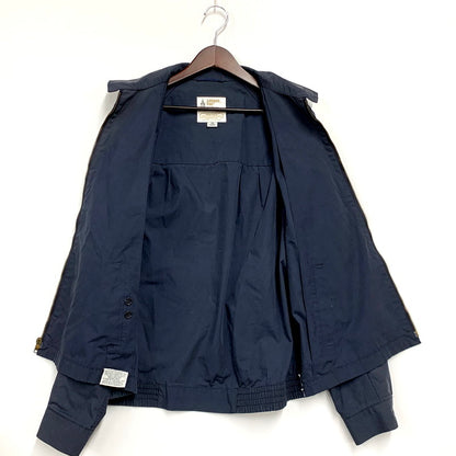 【中古品】【メンズ】  LONDON FOG ロンドンフォグ 70S HARRINGTON JACKET ハリントンジャケット USA製 アウター 146-241110-as-38-izu サイズ：40 カラー：ネイビー 万代Net店