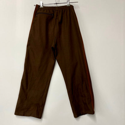 【中古品】【メンズ】 Needles ニードルス 21AW TRACK PANTS-POLY SMOOTH J0415 トラックパンツ ポリスムース NANO UNIVERSE別注 ボトムス 151-241108-as-19-izu サイズ：S カラー：ブラウン 万代Net店