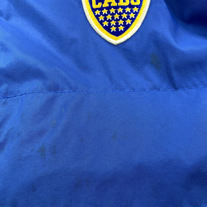 【現状渡し品】【メンズ】 NIKE ナイキ 00S BOCA JUNIORS NYLON FLEECE JACKET ボカジュニアーズ ナイロン フリース ジャケット アウター 146-241108-as-26-izu サイズ：L カラー：ブルー 万代Net店