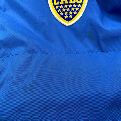 【現状渡し品】【メンズ】 NIKE ナイキ 00S BOCA JUNIORS NYLON FLEECE JACKET ボカジュニアーズ ナイロン フリース ジャケット アウター 146-241108-as-26-izu サイズ：L カラー：ブルー 万代Net店