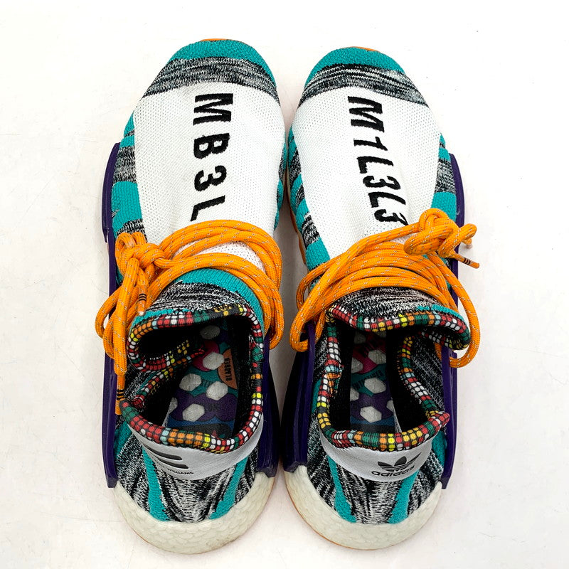 【中古品】【メンズ】 adidas アディダス × PHARRELL WILLIAMS ファレル・ウィリアムス SOLAR HU NMD BB9528 ソーラーヒューノマド スニーカー シューズ 靴 160-241111-as-11-izu サイズ：28cm カラー：マルチカラー 万代Net店