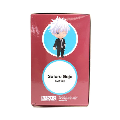 【中古美品】 グッドスマイルカンパニー ねんどろいど 2440 呪術廻戦 五条悟 スーツ ver. フィギュア 051-260919-AS-5-hon 万代Net店