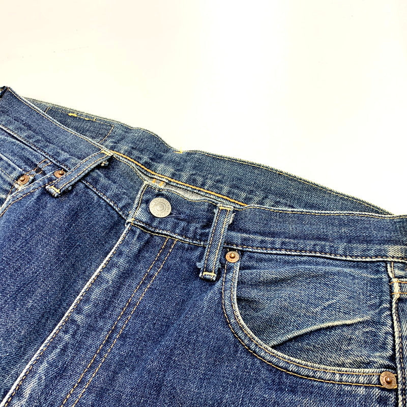 【中古品】【メンズ】 Levi's リーバイス 00S 502 DENIM PANTS 502-XX デニムパンツ 日本製 刻印J22 ビッグE 2004年製 TALONジッパー ジーンズ ボトムス 157-241111-as-08-izu サイズ：30 カラー：ブルー系 万代Net店