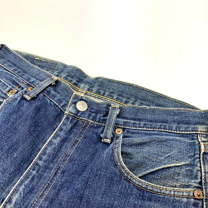 【中古品】【メンズ】 Levi's リーバイス 00S 502 DENIM PANTS 502-XX デニムパンツ 日本製 刻印J22 ビッグE 2004年製 TALONジッパー ジーンズ ボトムス 157-241111-as-08-izu サイズ：30 カラー：ブルー系 万代Net店