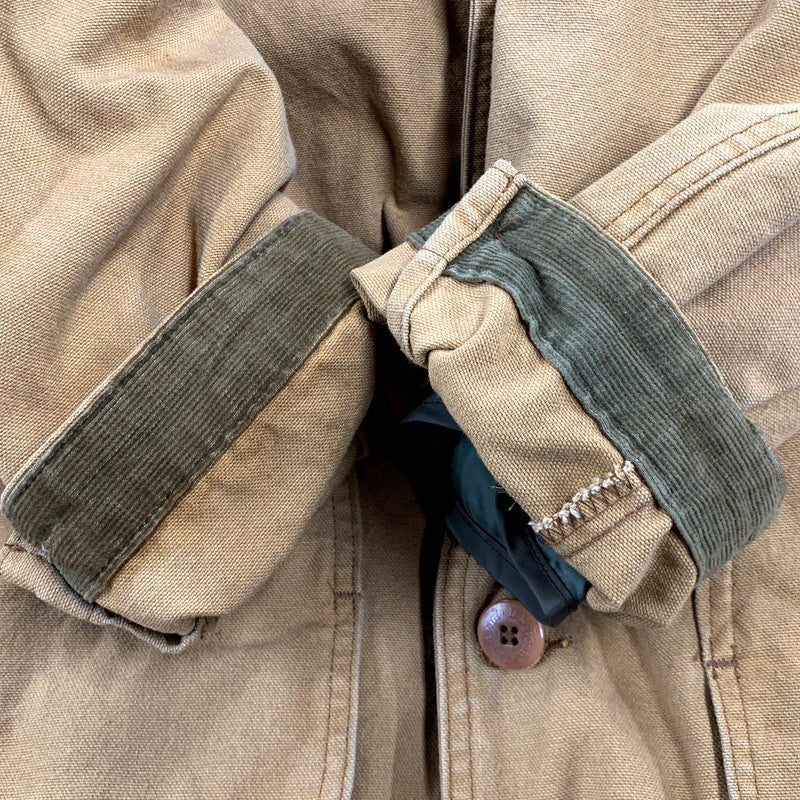 【中古品】【メンズ】 L.L.Bean エルエルビーン 80S LINER DUCK HUNTING JACKET H147 ライナー ダック ハンティングジャケット USA製 アウター 146-241110-as-27-izu サイズ：XL カラー：ブラウン系 万代Net店