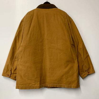 【中古品】【メンズ】 L.L.Bean エルエルビーン 80S LINER DUCK HUNTING JACKET H147 ライナー ダック ハンティングジャケット USA製 アウター 146-241110-as-27-izu サイズ：XL カラー：ブラウン系 万代Net店