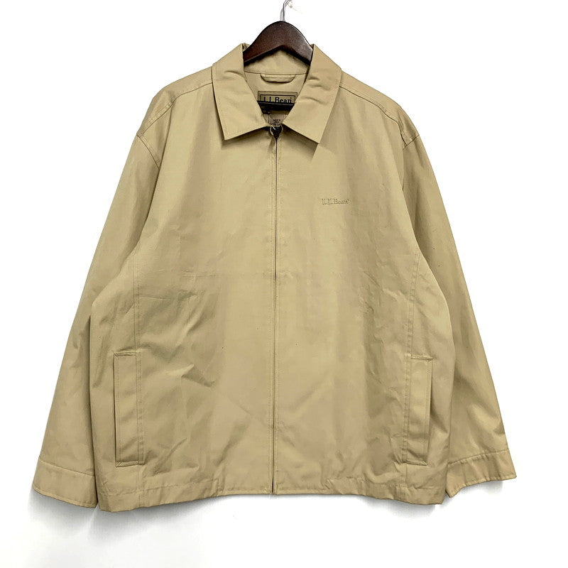 【中古品】【メンズ】 L.L.Bean エルエルビーン 90S-00S SWING TOP JACKET 7B061 スイングトップ ジャケット アウター 146-241113-as-05-izu サイズ：XL カラー：ライトカーキ 万代Net店