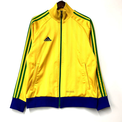 【中古品】【メンズ】  OLD ADIDAS オールドアディダス 00S TRACK JACKET BRAZIL JD1004 トラックジャケット ブラジル アウター 146-241110-as-10-izu サイズ：L カラー：イエロー系 万代Net店