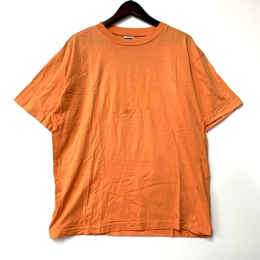 【中古品】【メンズ】 NIKE ナイキ 90S SS LOGO TEE ショートスリーブ ロゴ Tシャツ ポルトガル製 刺繍銀タグ 半袖 トップス 146-241110-as-14-izu サイズ：XL カラー：オレンジ 万代Net店