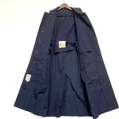 【中古品】【メンズ】  LONDON FOG ロンドンフォグ 80S SOUTIEN COLLAR COAT ステンカラーコート USA製 アウター 146-241112-as-31-izu サイズ：42 カラー：ネイビー 万代Net店