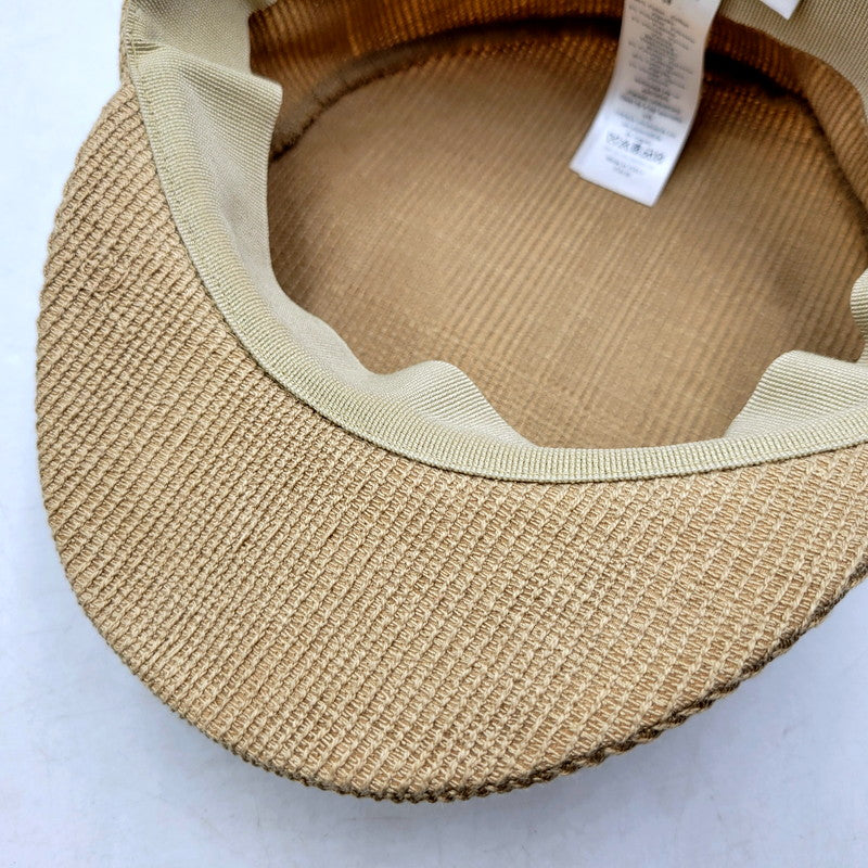 【中古品】【メンズ/レディース】 Christian Dior クリスチャンディオール LOGO CASQUETTE 02DCP920A140 ロゴ キャスケット 帽子 183-241110-as-23-izu サイズ：58 カラー：ベージュ 万代Net店