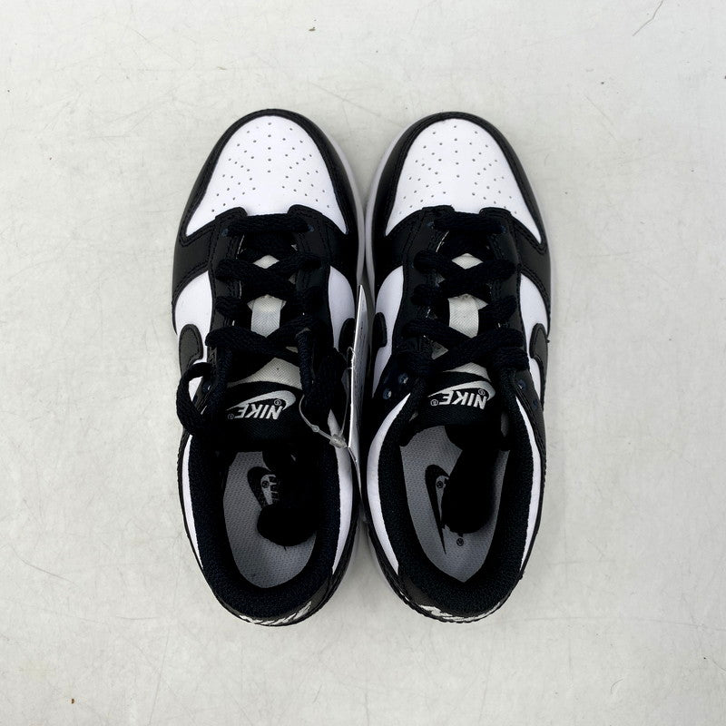 【中古美品】【キッズ】 NIKE ナイキ DUNK LOW (PS) CW1588-100 ダンク ロー PS スニーカー シューズ 靴 160-241112-as-26-izu サイズ：18cm カラー：WHITE/BLACK-WHITE 万代Net店