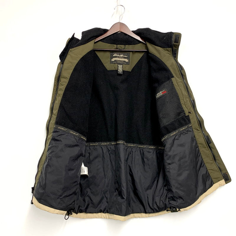 【現状渡し品】【メンズ】 Eddie Bauer エディー・バウアー 90S NYLON HUNTING JACKET ナイロン ハンティングジャケット アウター 146-241114-as-08-izu サイズ：L カラー：ベージュ 万代Net店