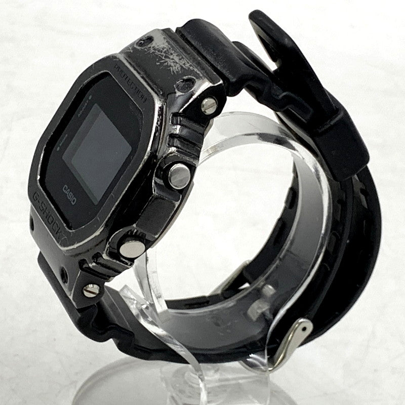 【現状渡し品】【メンズ/レディース】 G-SHOCK ジーショック 5600 SERIES DIGITAL WATCH GM-5600B 5600シリーズ デジタルウォッチ 腕時計 196-241114-as-19-izu サイズ：49.6 × 43.2 × 12.9 mm カラー：ブラック 万代Net店