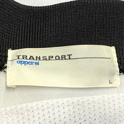 【中古品】【メンズ】 TRANSPORT トランスポート GAME SHIRT ゲームシャツ 半袖 トップス 142-241114-as-12-izu サイズ：L カラー：ホワイト 万代Net店