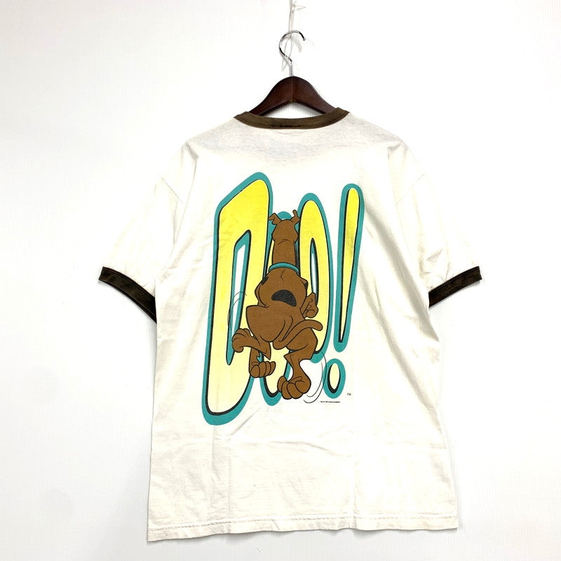 【中古品】【メンズ】  CARTOON NETWORK カートゥーンネットワーク c1997 SCOOBY-DOO PRINTED T-SHIRT スクービードゥ プリント Tシャツ 半袖 トップス 146-241114-as-14-izu サイズ：下記参照 カラー：ホワイト 万代Net店