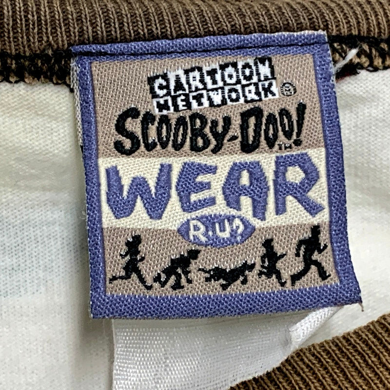 【中古品】【メンズ】  CARTOON NETWORK カートゥーンネットワーク c1997 SCOOBY-DOO PRINTED T-SHIRT スクービードゥ プリント Tシャツ 半袖 トップス 146-241114-as-14-izu サイズ：下記参照 カラー：ホワイト 万代Net店