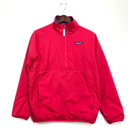 【中古品】【レディース】 patagonia パタゴニア 15AW Reversible Snap-T Glissade Pullover 25290FA15 リバーシブル スナップT グリセード プルオーバー ジャケット 168-241114-as-38-izu サイズ：XS カラー：ピンク系×パープル 万代Net店