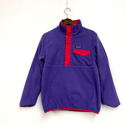 【中古品】【レディース】 patagonia パタゴニア 15AW Reversible Snap-T Glissade Pullover 25290FA15 リバーシブル スナップT グリセード プルオーバー ジャケット 168-241114-as-38-izu サイズ：XS カラー：ピンク系×パープル 万代Net店