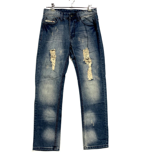 【中古品】【メンズ】 DIESEL ディーゼル KURREN DENIM PANTS デニムパンツ ジーンズ ズボン ボトムス 152-241115-ay-22-izu サイズ：32×34 カラー：インディゴ 万代Net店