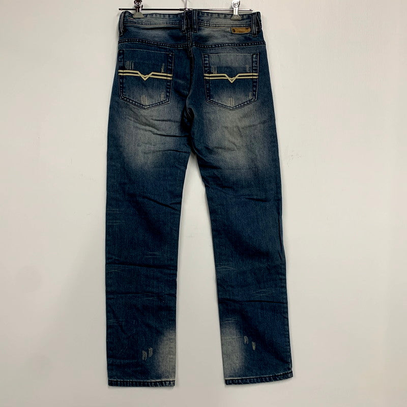 【中古品】【メンズ】 DIESEL ディーゼル KURREN DENIM PANTS デニムパンツ ジーンズ ズボン ボトムス 152-241115-ay-22-izu サイズ：32×34 カラー：インディゴ 万代Net店