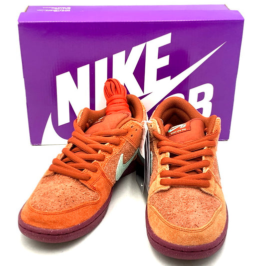 【中古美品】【メンズ】 NIKE SB ナイキエスビー DUNK LOW PRO PRM DV5429-601 ダンク ロー プロ プレミアム スニーカー シューズ 靴 160-241113-as-18-izu サイズ：26.5cm カラー：MYSTIC RED/EMERALD RISE 万代Net店