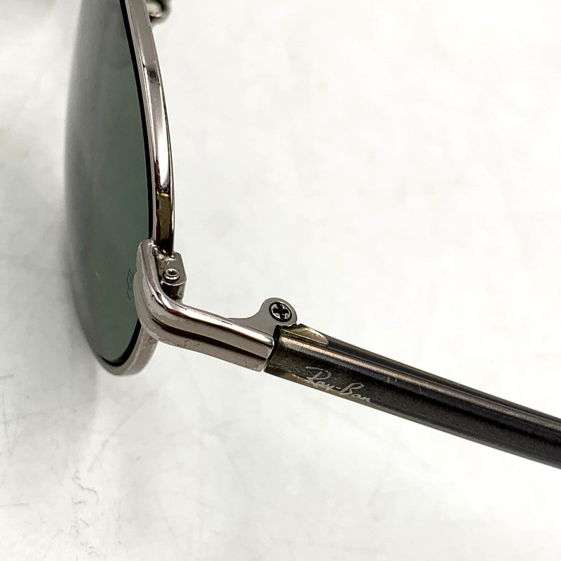 【中古品】【メンズ/レディース】 Ray-Ban レイバン B&L SUNGLASSES RB3006 サングラス 203-241114-as-20-izu カラー：シルバー×グリーン 万代Net店