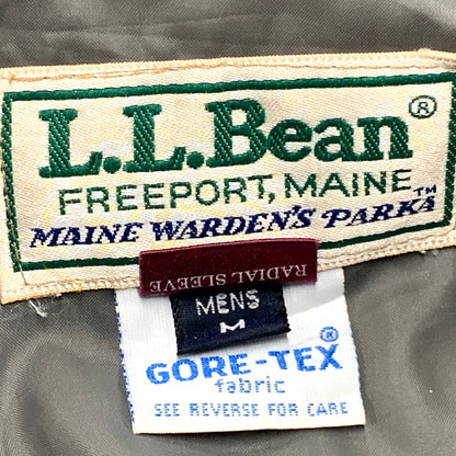 【現状渡し品】【メンズ】 L.L.Bean エルエルビーン GORE-TEX 80S MAINE WARDENS PARKA USA製 ゴアテックス メインワーデンズパーカー ジャケット アウター 146-241114-as-05-izu サイズ：M カラー：ブルー系 万代Net店