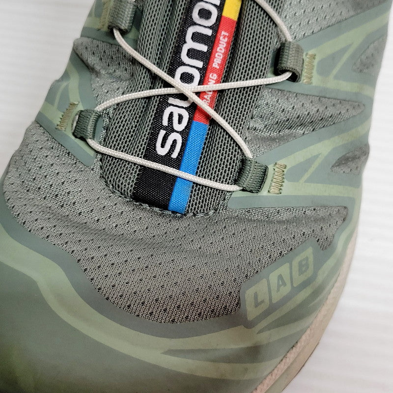 【中古品】【メンズ】  Salomon サロモン XT-6 471364 スニーカー シューズ 靴 162-241117-as-01-izu サイズ：26.5cm カラー：グリーン系 万代Net店