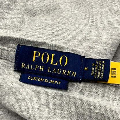 【中古品】【メンズ】 POLO RALPH LAUREN ポロ・ラルフローレン POLO BEAR CUSTOM FIT LS TEE ポロベアー カスタムフィット ロングスリーブ Tシャツ 長袖 トップス 147-241119-as-34-izu サイズ：M カラー：グレー 万代Net店